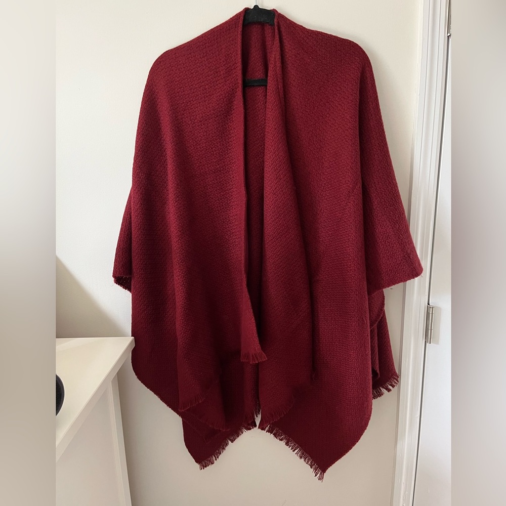 Red Blanket Scarf